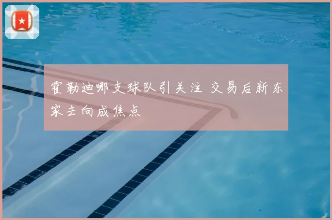 霍勒迪哪支球队引关注 交易后新东家去向成焦点